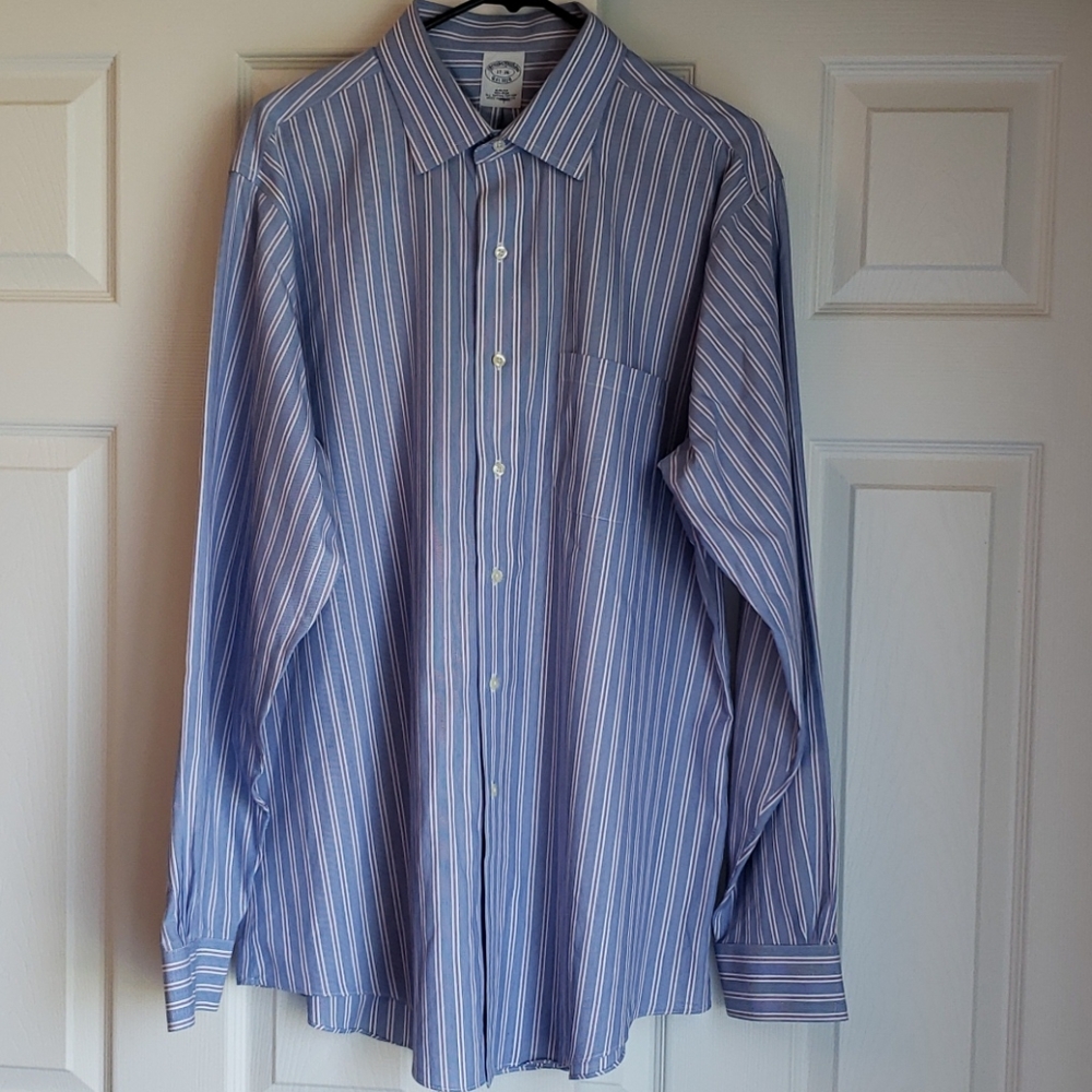 Brooks brothers men dress  shirt Size  17-36 used